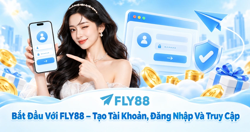 Bắt Đầu Với FLY88 – Tạo Tài Khoản, Đăng Nhập Và Truy Cập